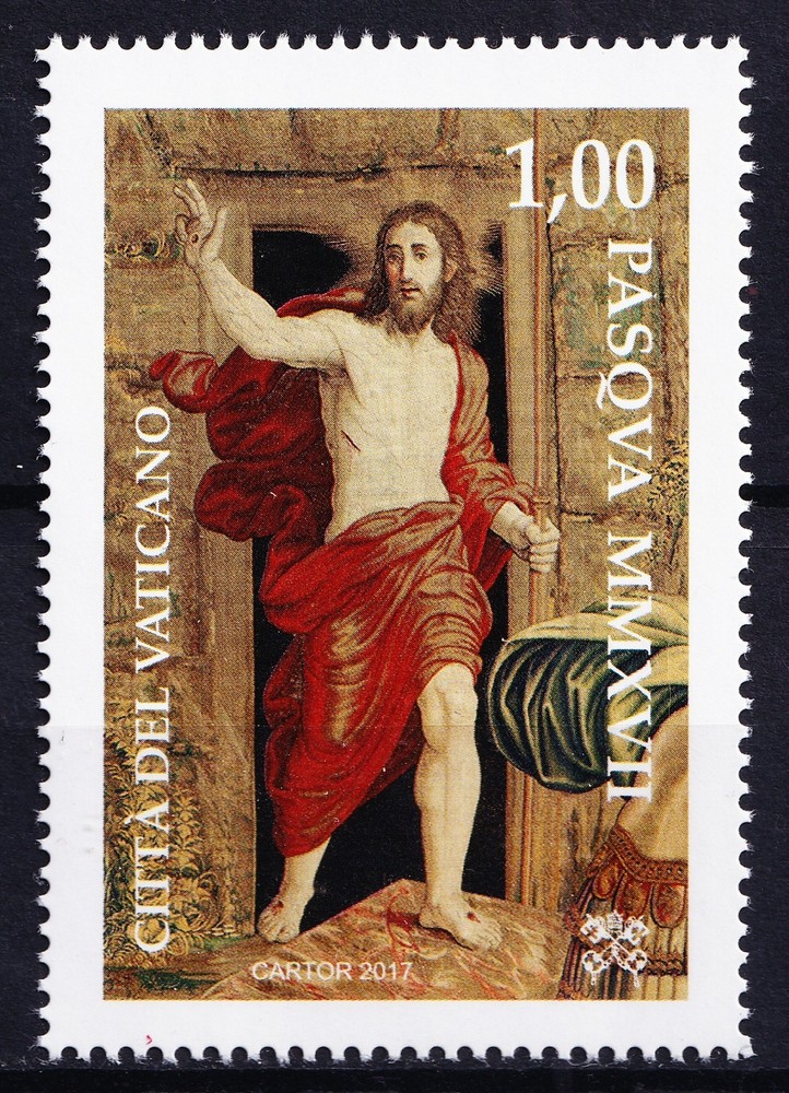 VATICAN CITY . 2017 Easter (1649) . Mint Never Hinged