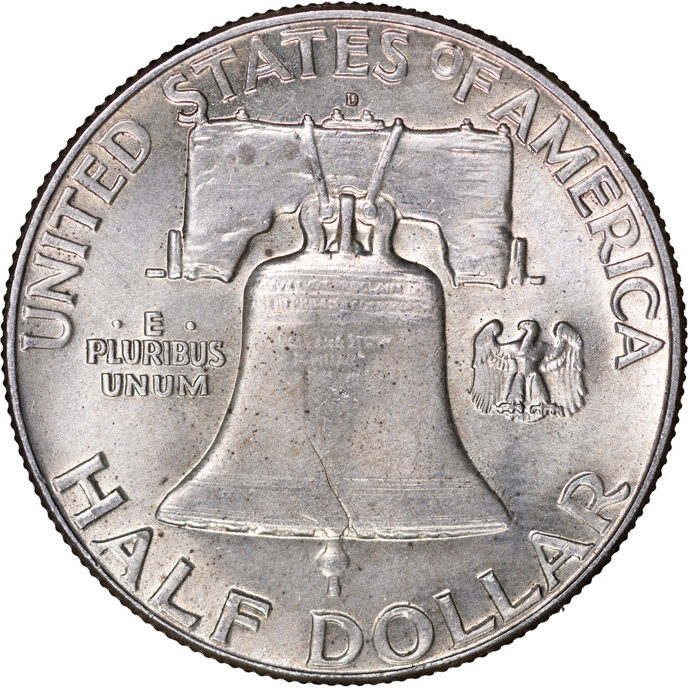1963 D Franklin Half Dollar ~ Uncirculated