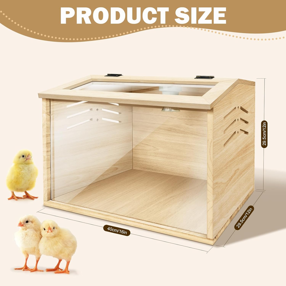 Chicken brooder BoxChick brooderbrooder Box for ChicksSmall Chicken coopB...
