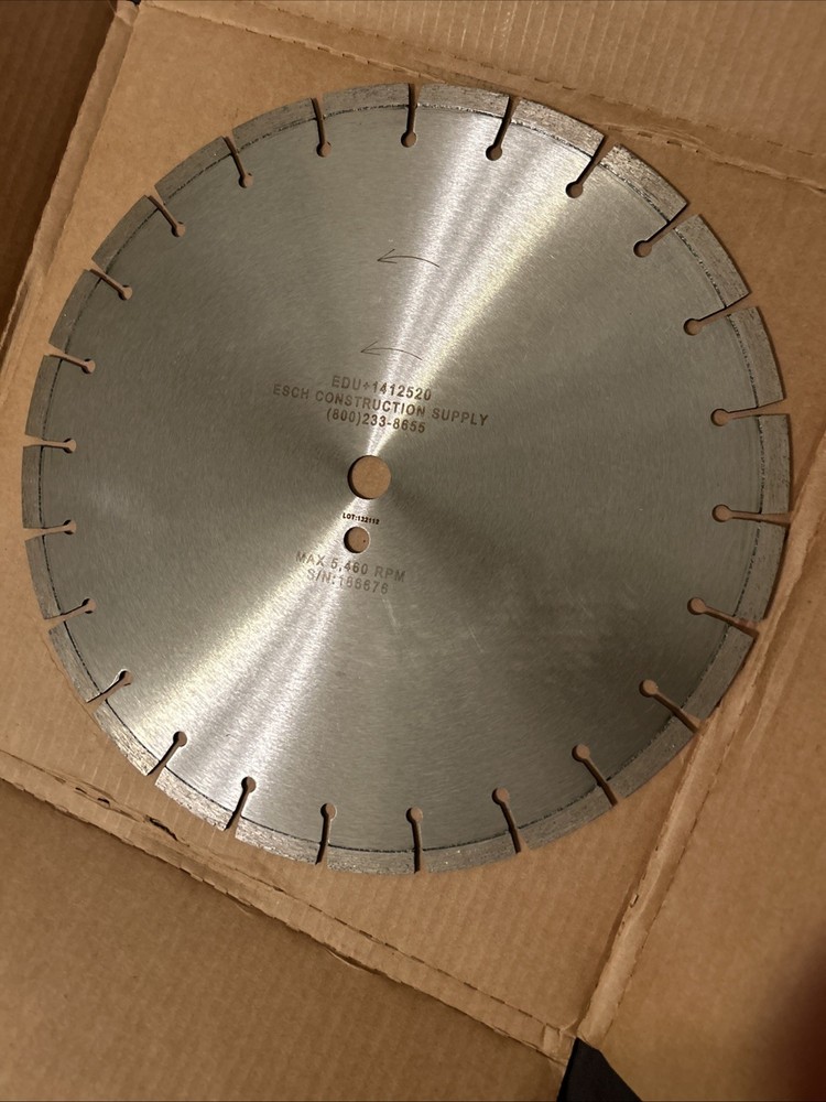 Diamond Tip Concrete Blades $70