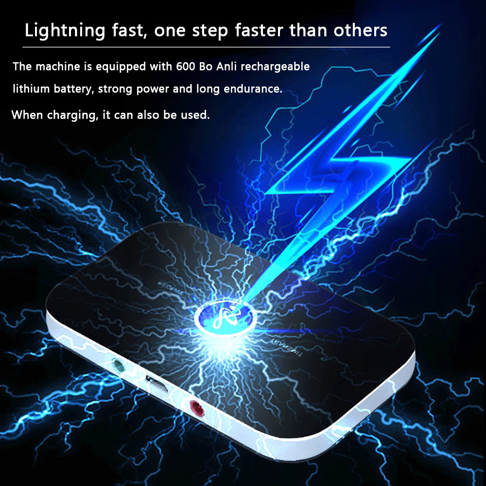 Bluetooth Transmitter Receiver,2-in-1 4.0 Wireless Audio Adapter for iPhone&More