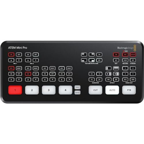 Blackmagic Design ATEM Mini Pro HDMI Live Stream Switcher. NEW