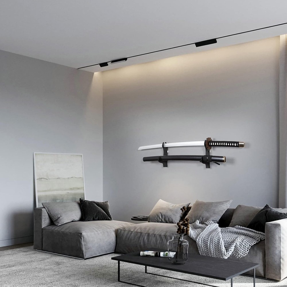 Samurai Sword Wall Mount Display Stand