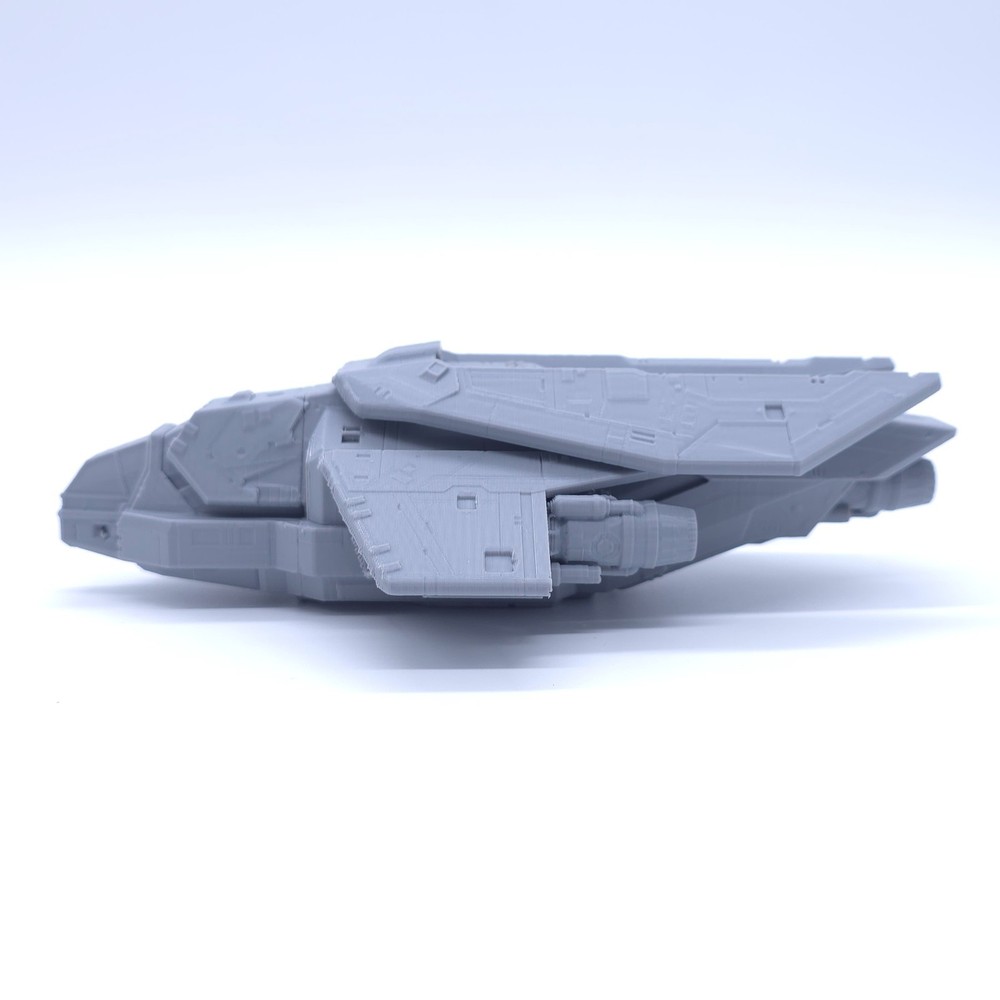Diamondback - 1", 3", 6" or 12" Model - Custom Space Ship Sci-Fi Elite