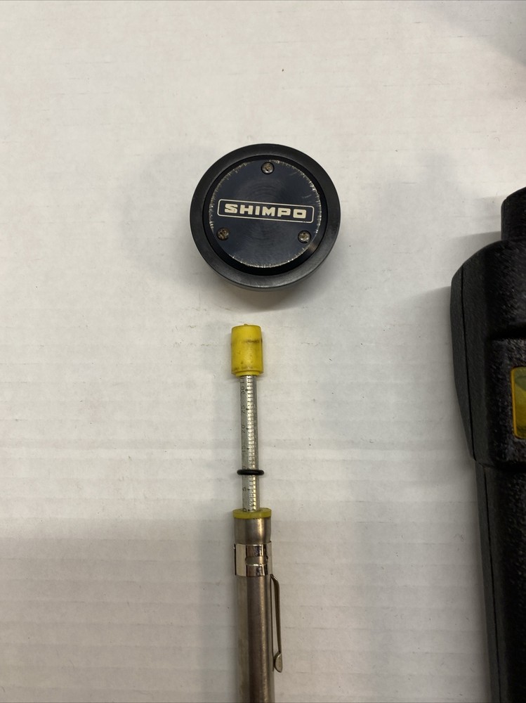 SHIMPO DT-105 Tachometer with case Untested