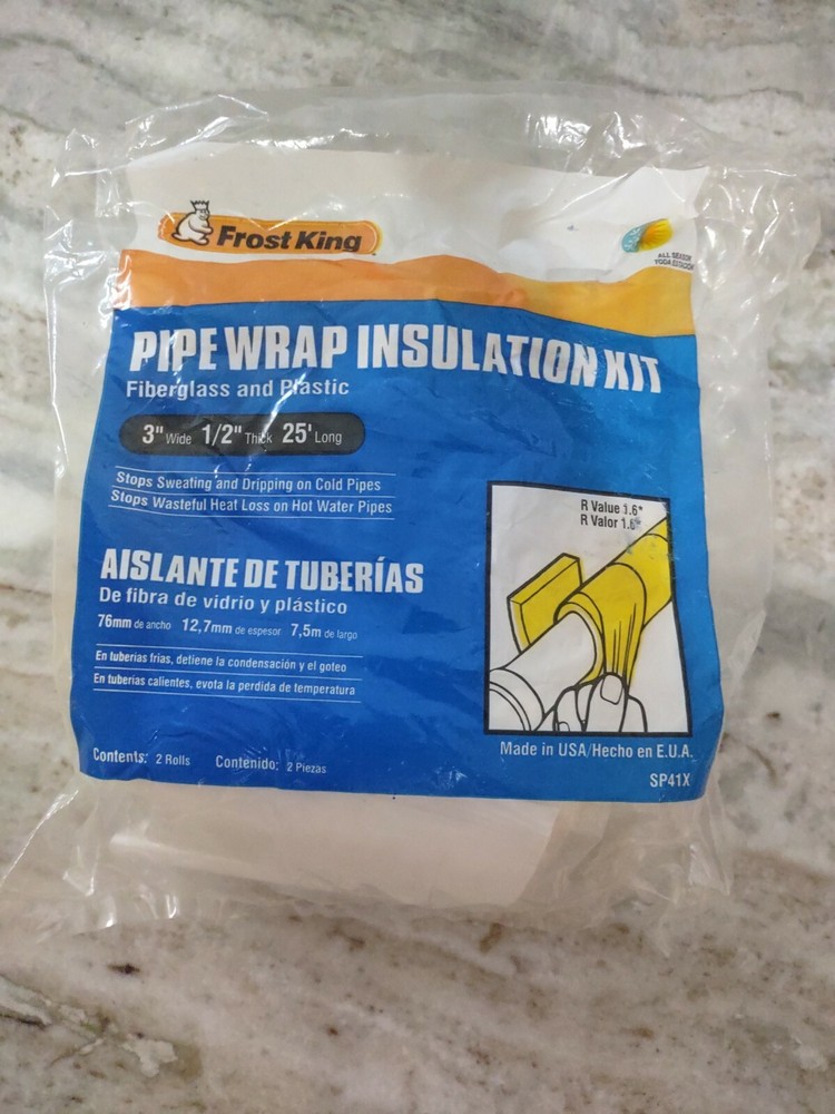 Pipe Wrap Insulation Kit