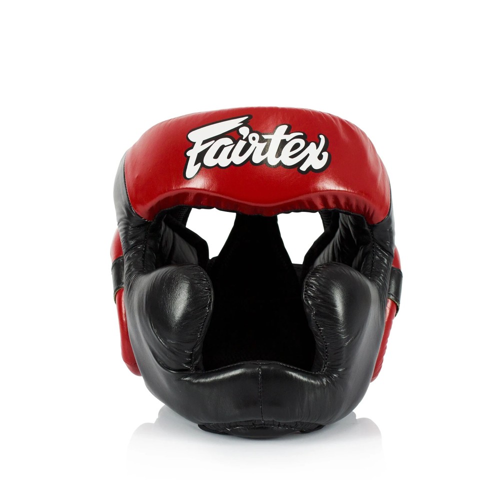 Fairtex Diagonal Vision Sparring Headguard - Full Head Coverage HG13
