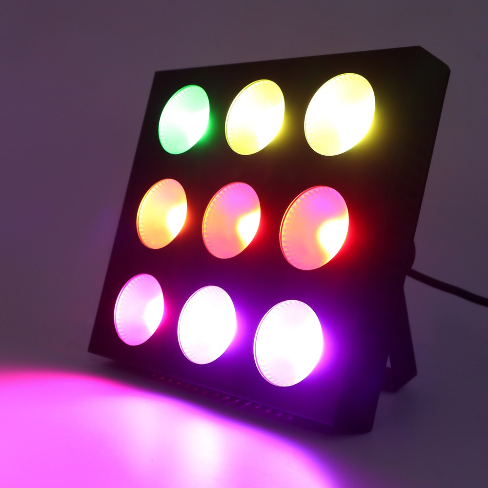 LED 4-In-1 DJ Light Rectangular Stage Light Stage Projection Effects Lamp RGBW
