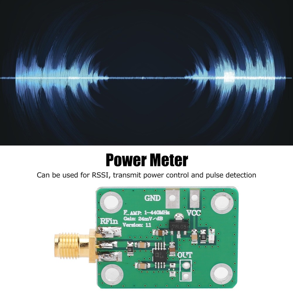 High Frequency RF Power Meter Module For Detection Control In Wireless Communica