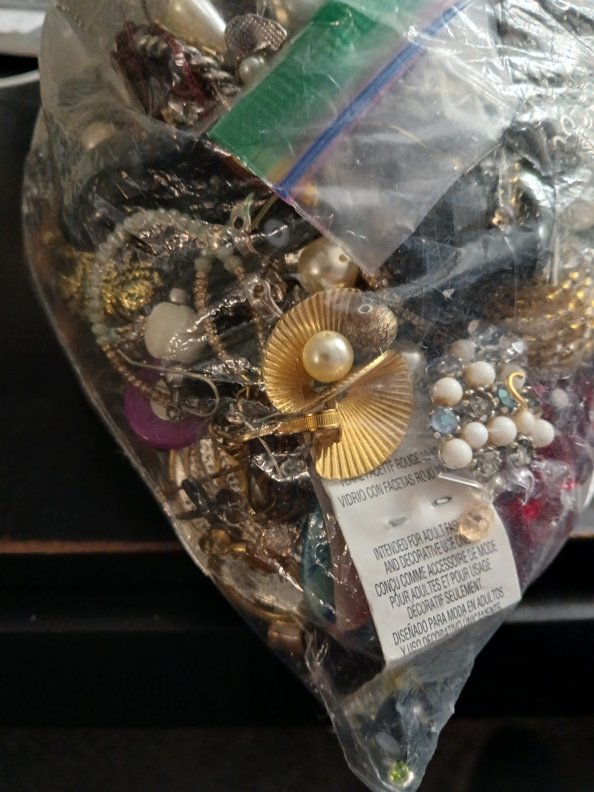 Almost 8 Lbs. Jewelry Grabbag Some Wearable Some Tangled All Great For Crafting