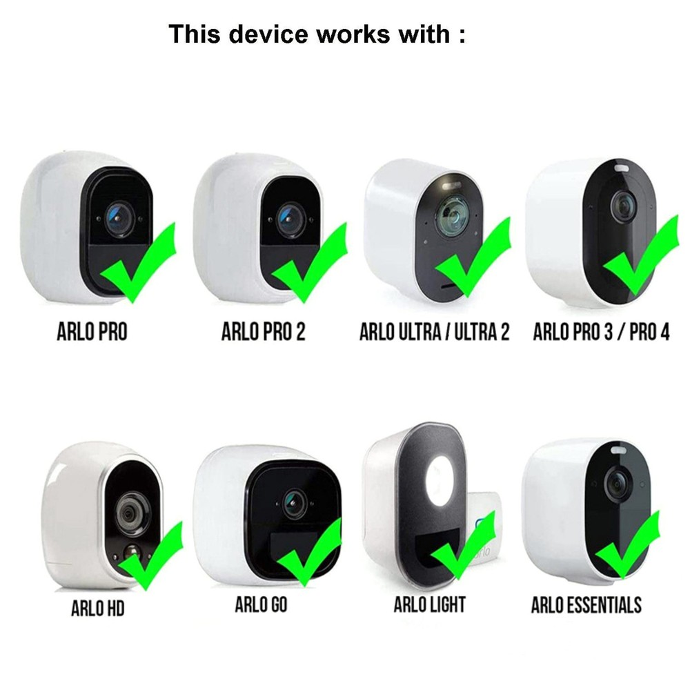 3Set Security Wall Holder Mount Accessories For Arlo/For Arlo Pro1/2 Camera Home