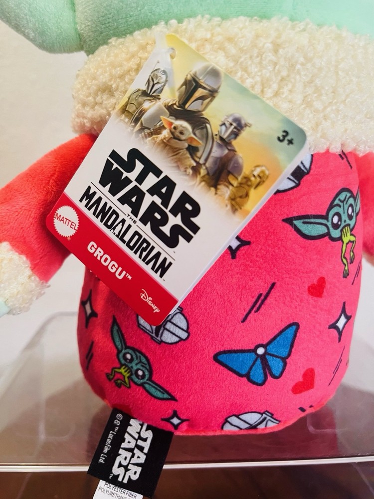 Star Wars Grogu Valentines Plush - NWT