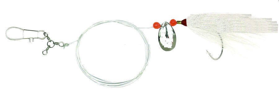 Sea Striker CR01 Captains Rig White Tail Silver Blade