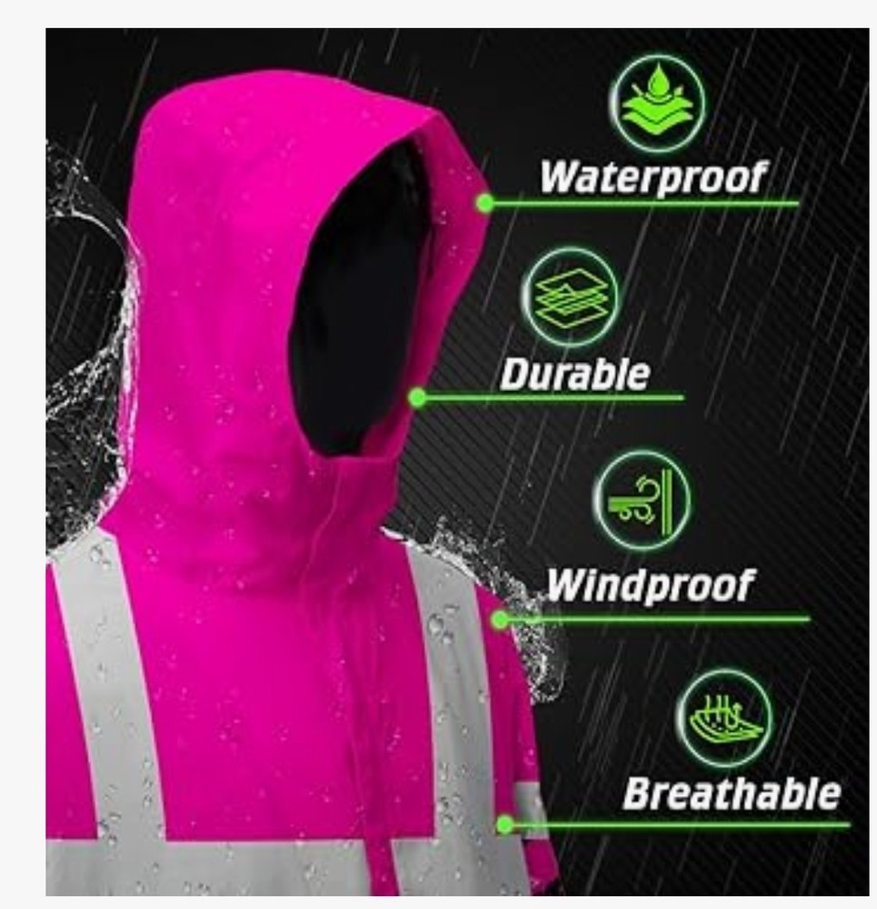 Safety Jacket High Visibility Hoodie