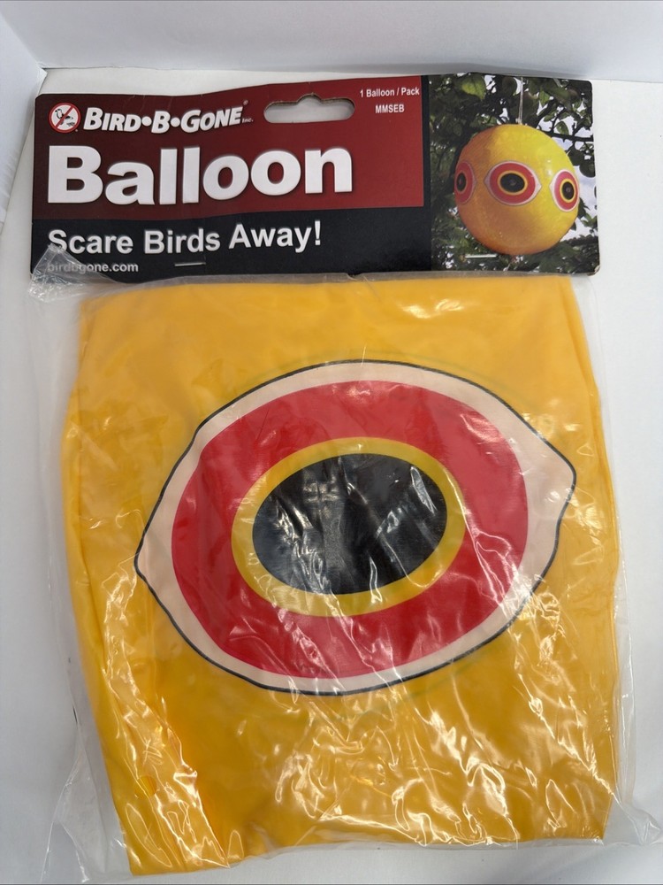 Bird-B-Gone Scare Eye Balloon  New