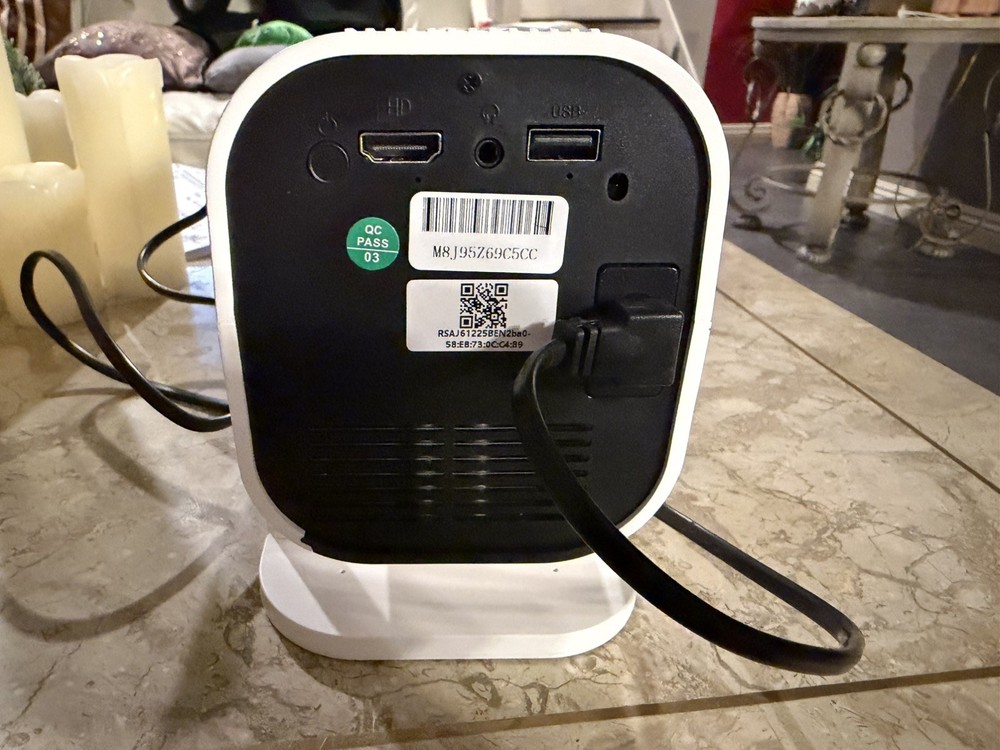 Portable LED projector