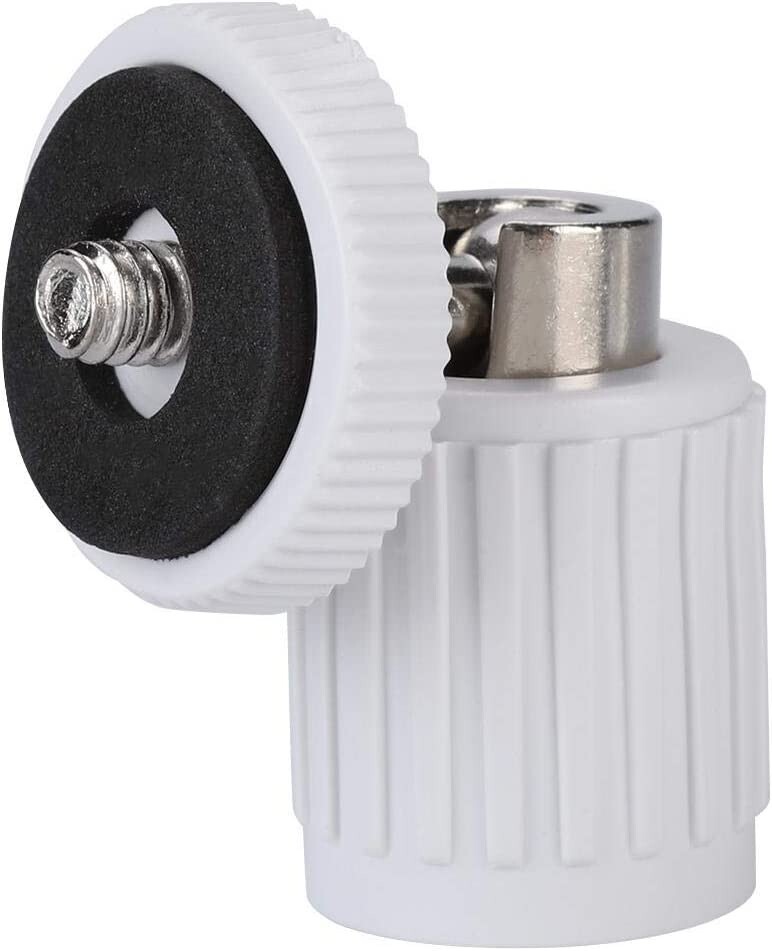 Adjustable Security Camera Wall Mount Bracket - 360 Degree Swivel Support