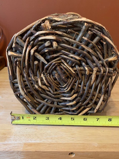 Vintage Wicker Demijohn
