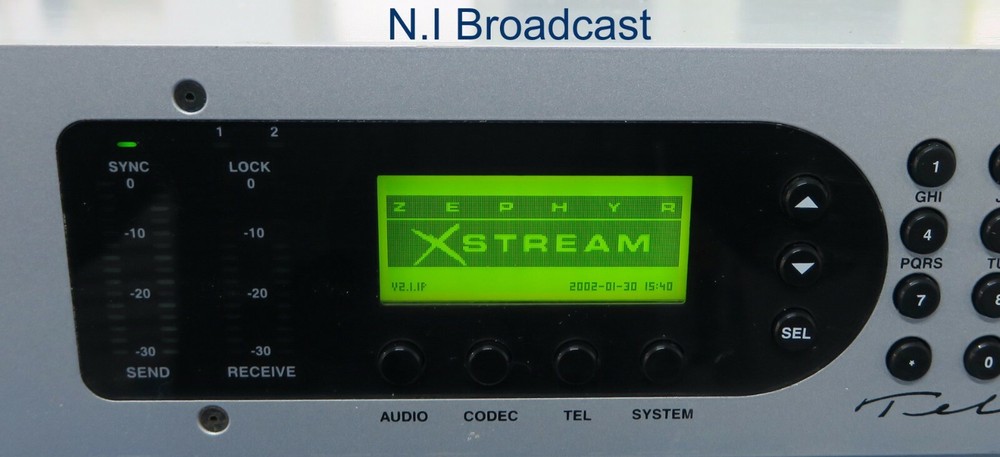 Telos Zephyr xstream ISDN audio codec from Telos