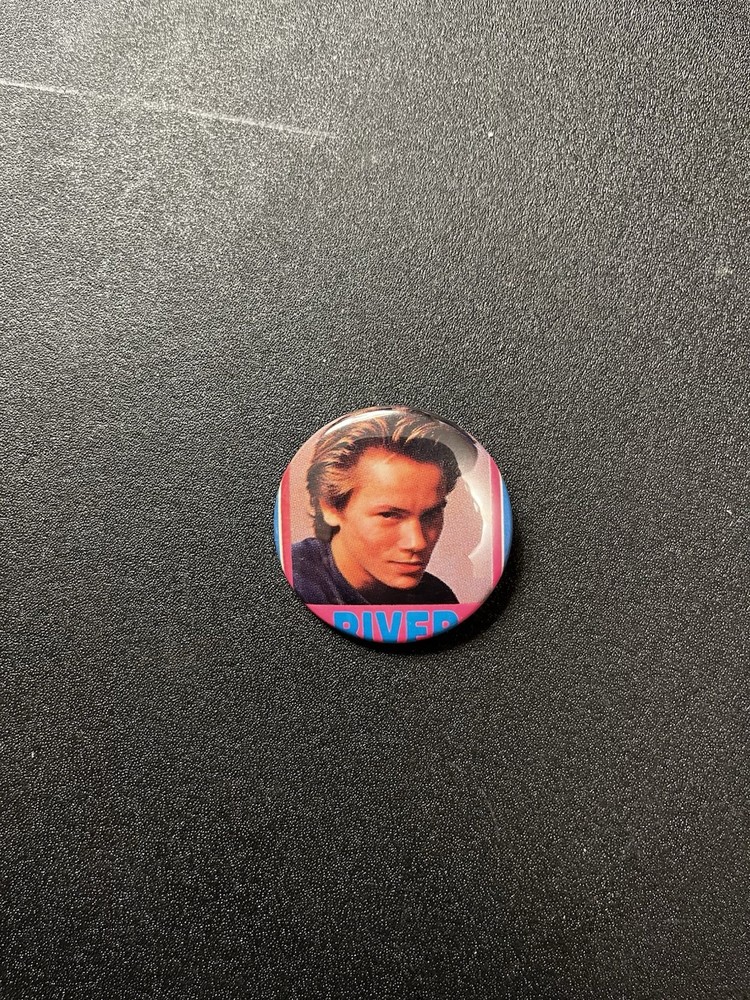River Phoenix Pinback Button. Original Handmade 1.5” Button.