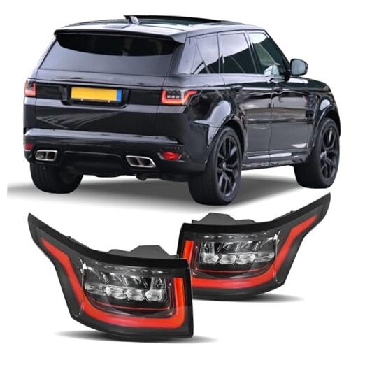 Driver and Passenger Side Tail Lights Assembly Replacement for Range Rover