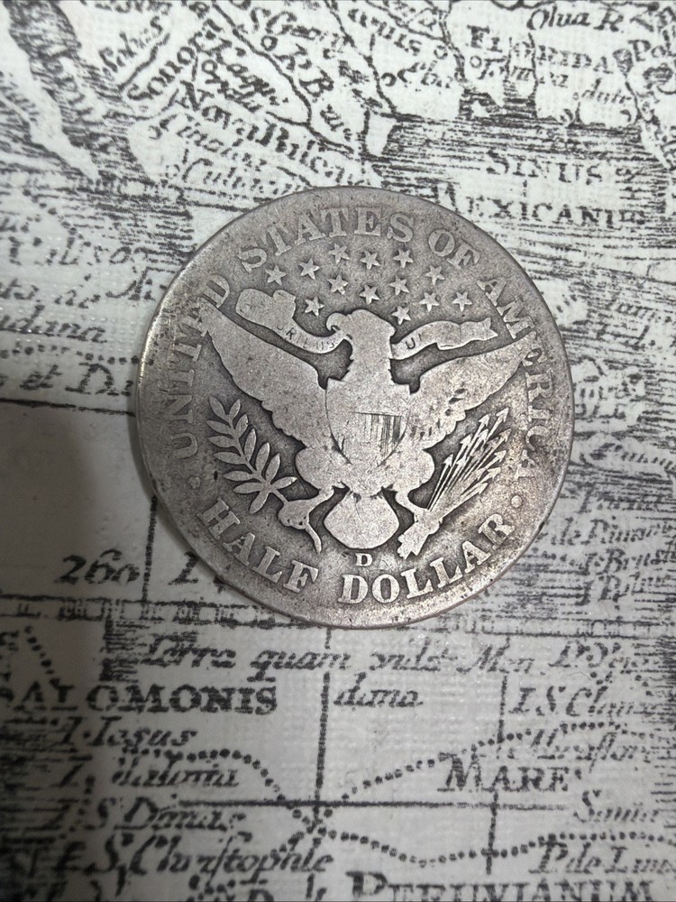 1906 D Barber Half Silver - G - BH04