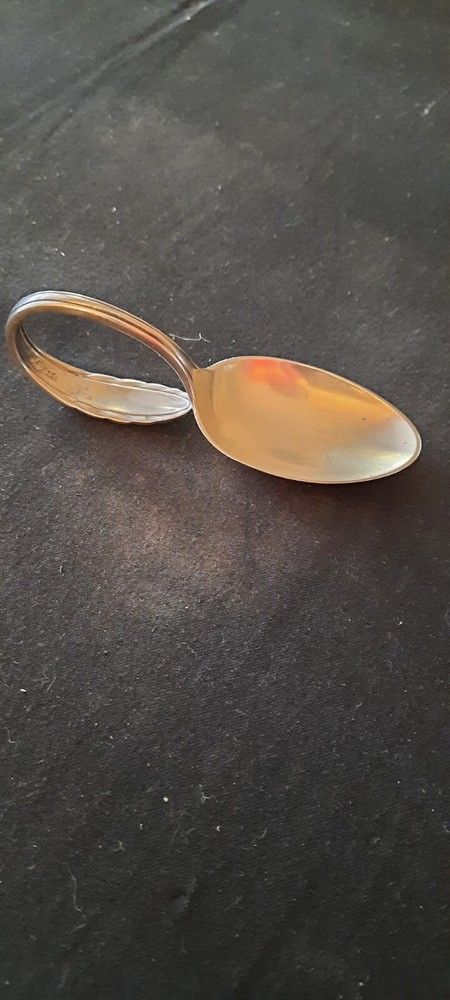 Vintage Silver Cup Spoon Silver Lyric