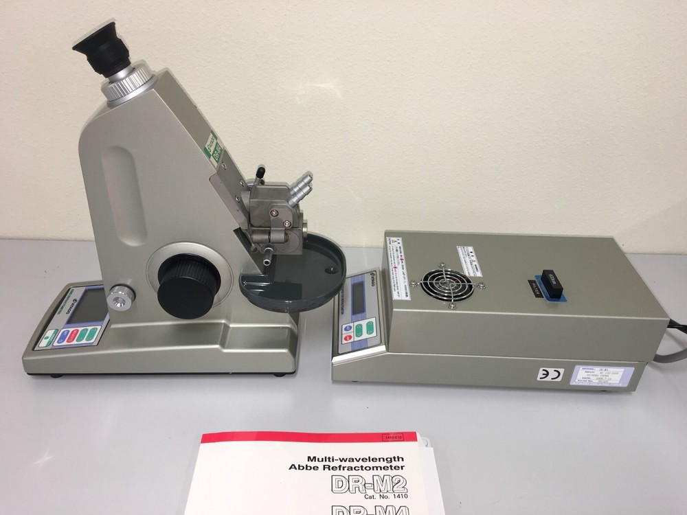 ATAGO DR-M4/1550 ABBE REFRACTOMETER WITH LIGHTSOURCE - Slightly Used!!!!!