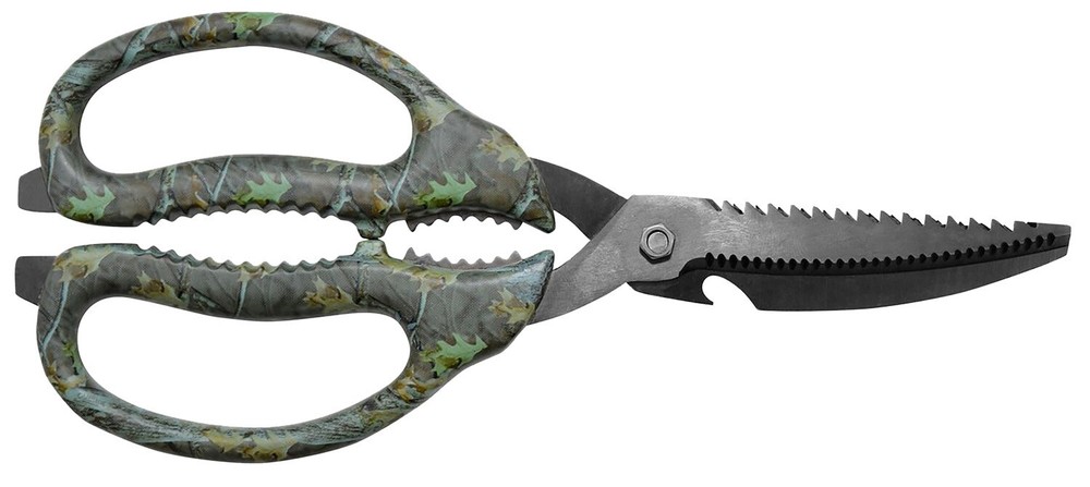 Camillus 19403 Multi-Function Game Shears Camo Shears 4" Serrated Titanium Bonde