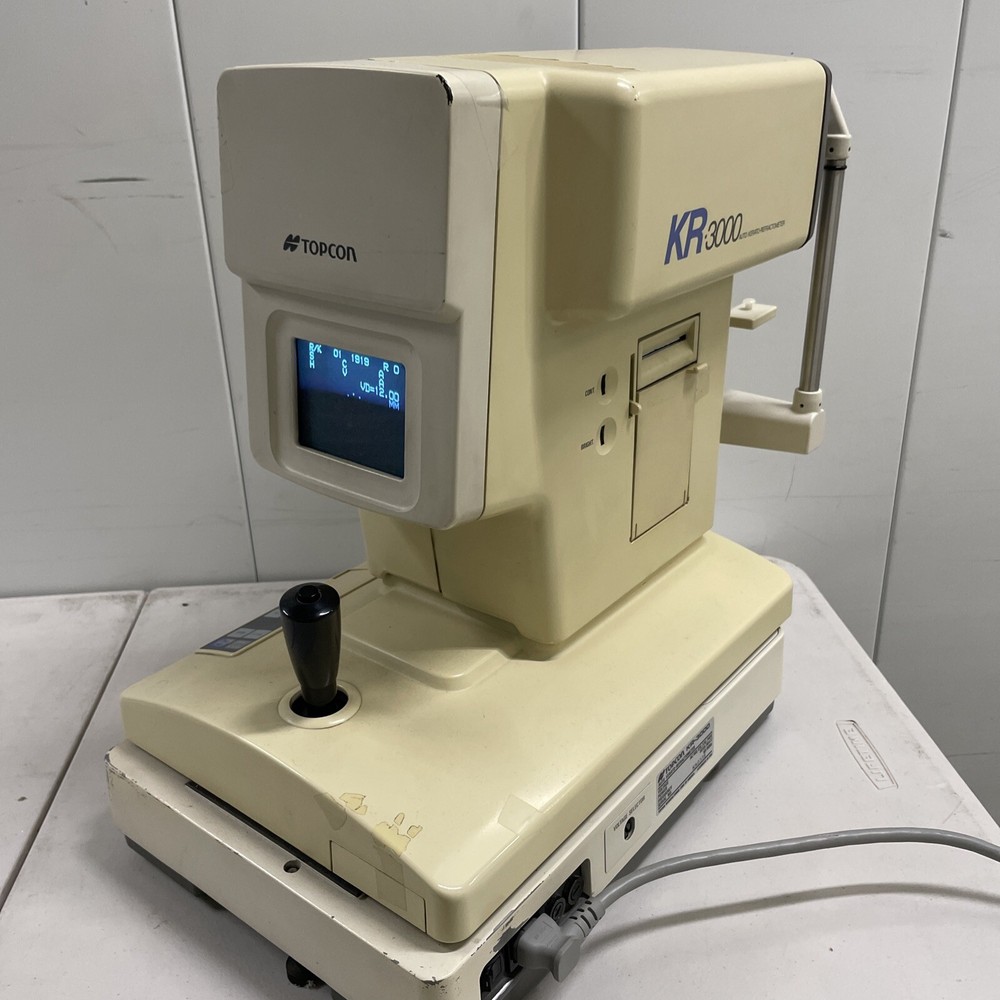 Topcon KR-3000 Auto Keratometer and Refractometer