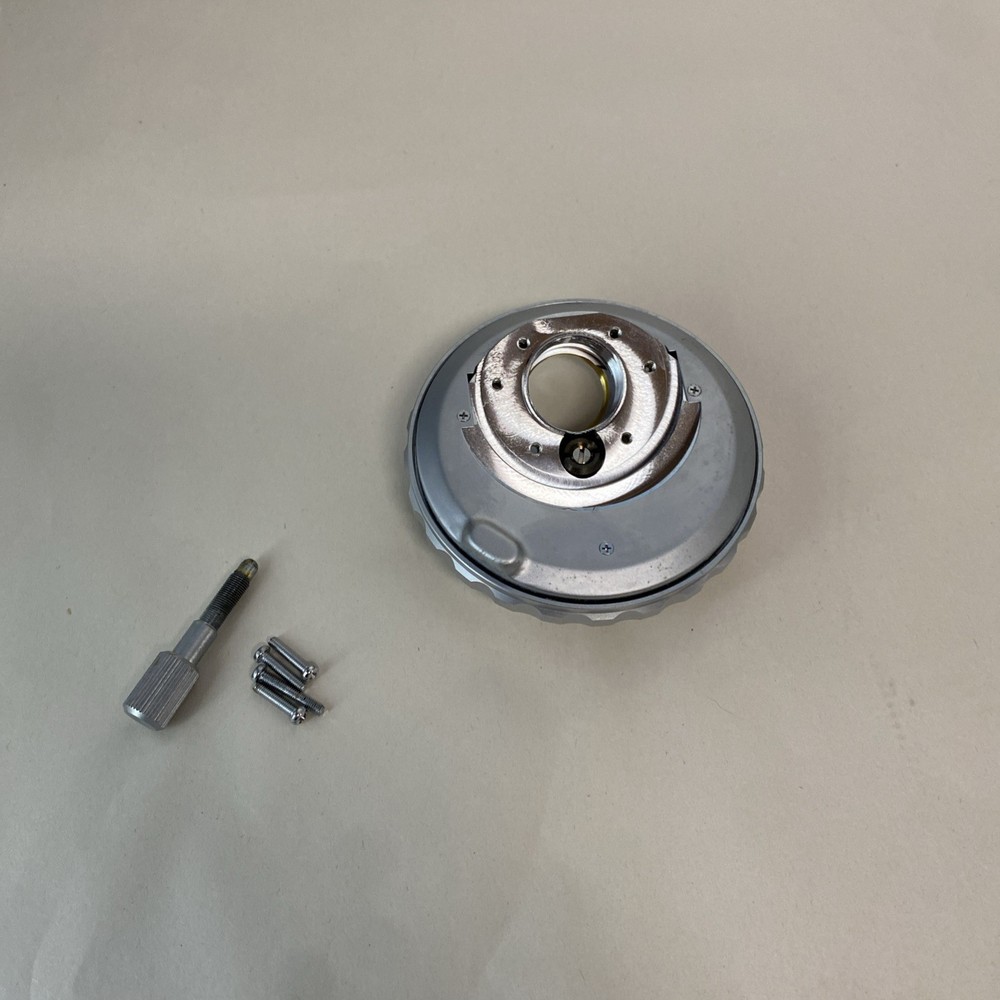 Olympus CH-2 Microscope 4-Position Objective Turret w/ Mounting & Thumb Screws