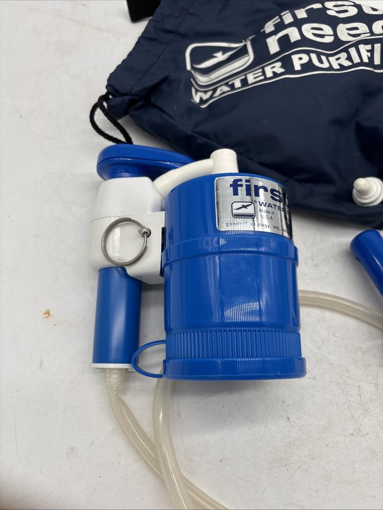 First Need Portable Water Purifier Microfilter Filter Pump Purification System