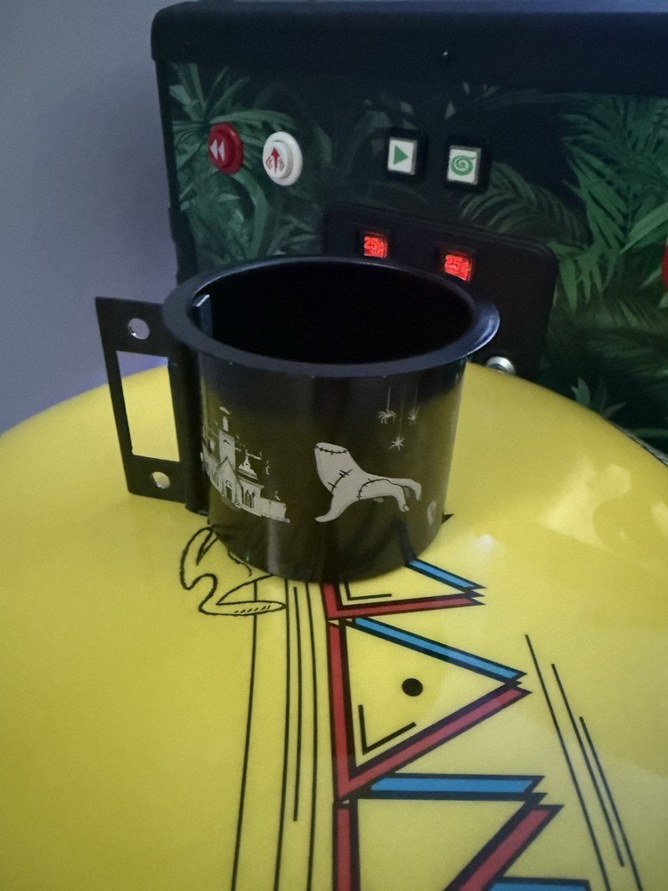 Jumbo Pinball Machine Cup Holder