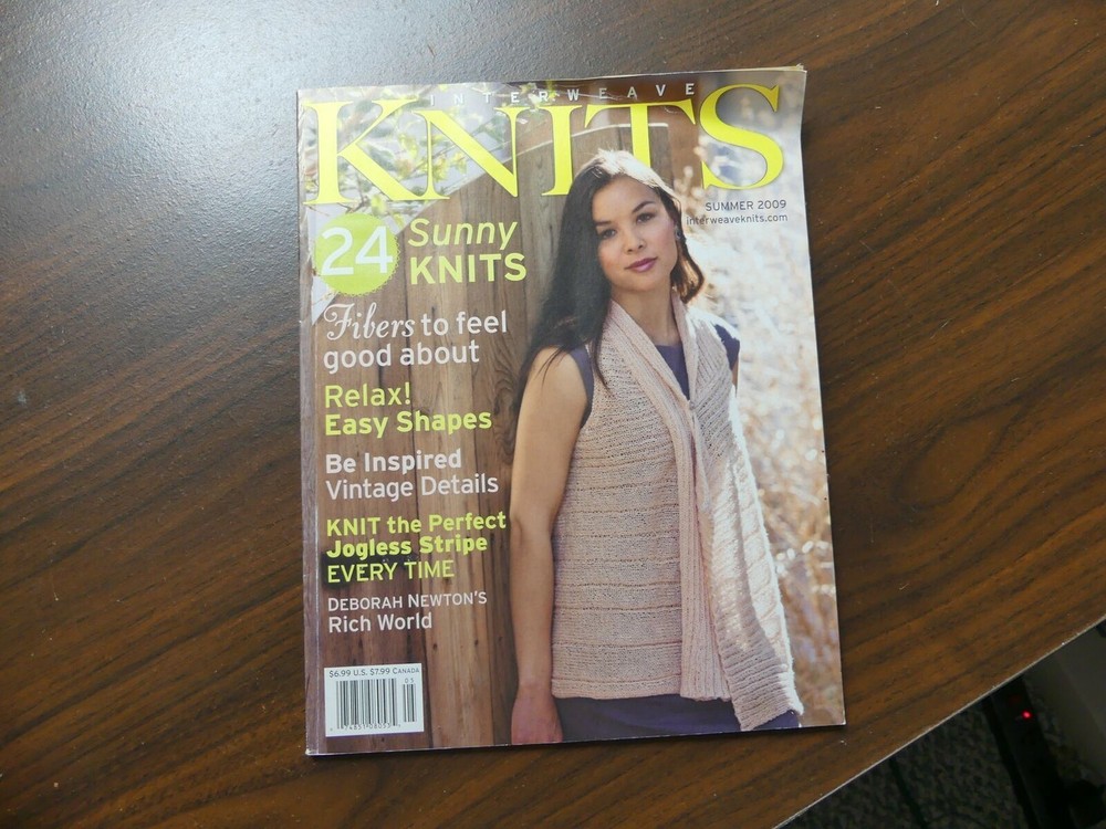 Interweave Knits Magazine Summer 2009 Summer Knitting Patterns