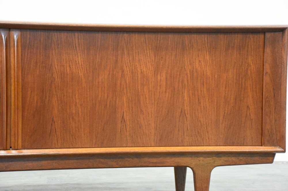 82” Refinished Bernhard Pedersen Teak Sideboard Credenza