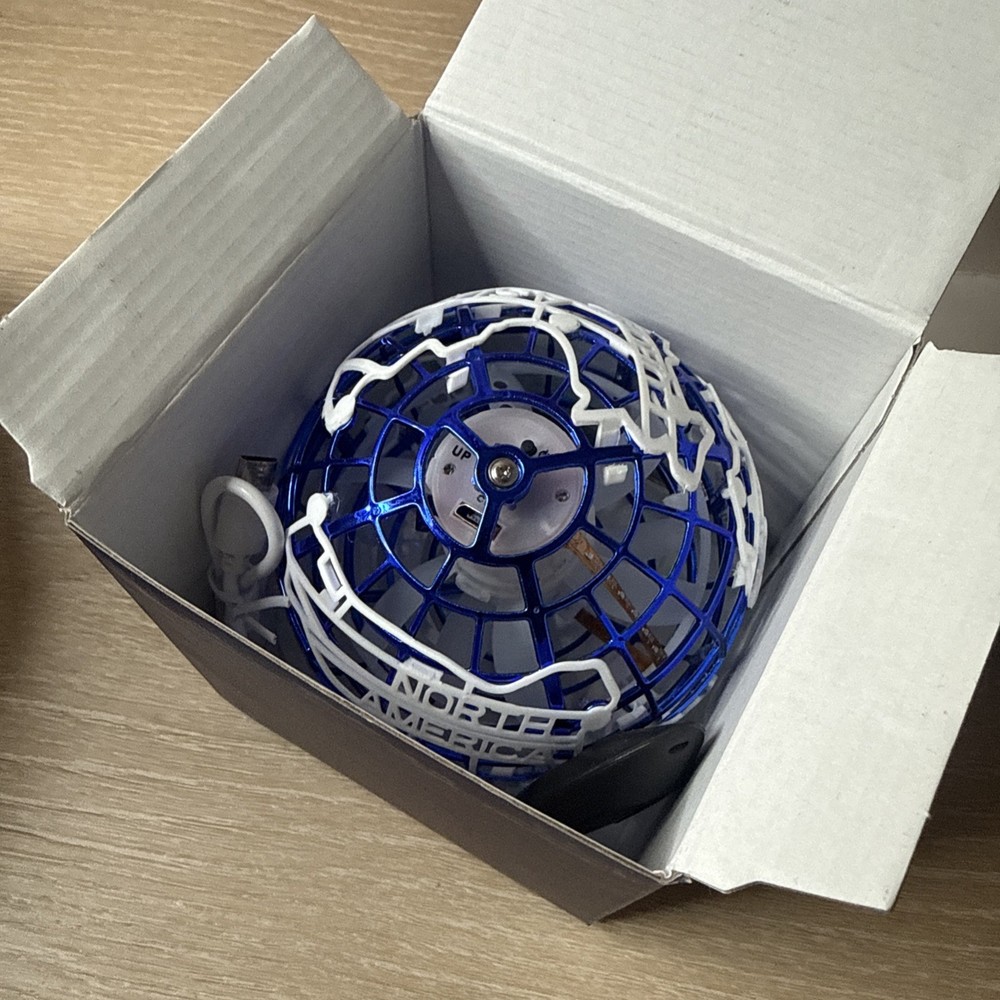 globe aircraft model - flying globe with LED lights