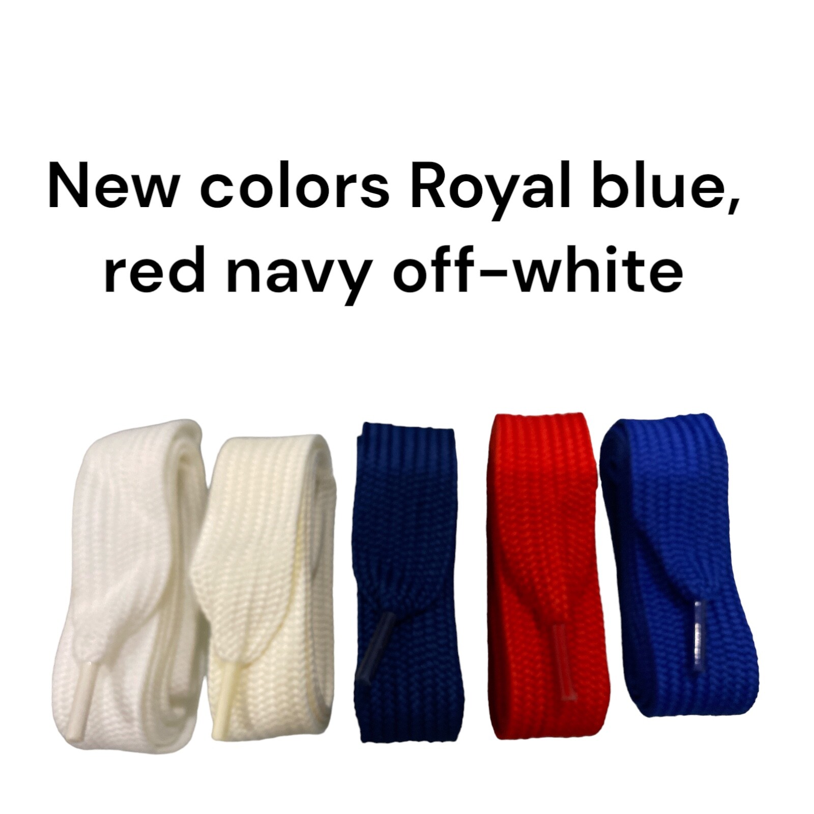 EXTRA WIDE Shoe Laces Strings Super Wide 3/4" 1" & 1 1/2" 45" 54" 72 Long.