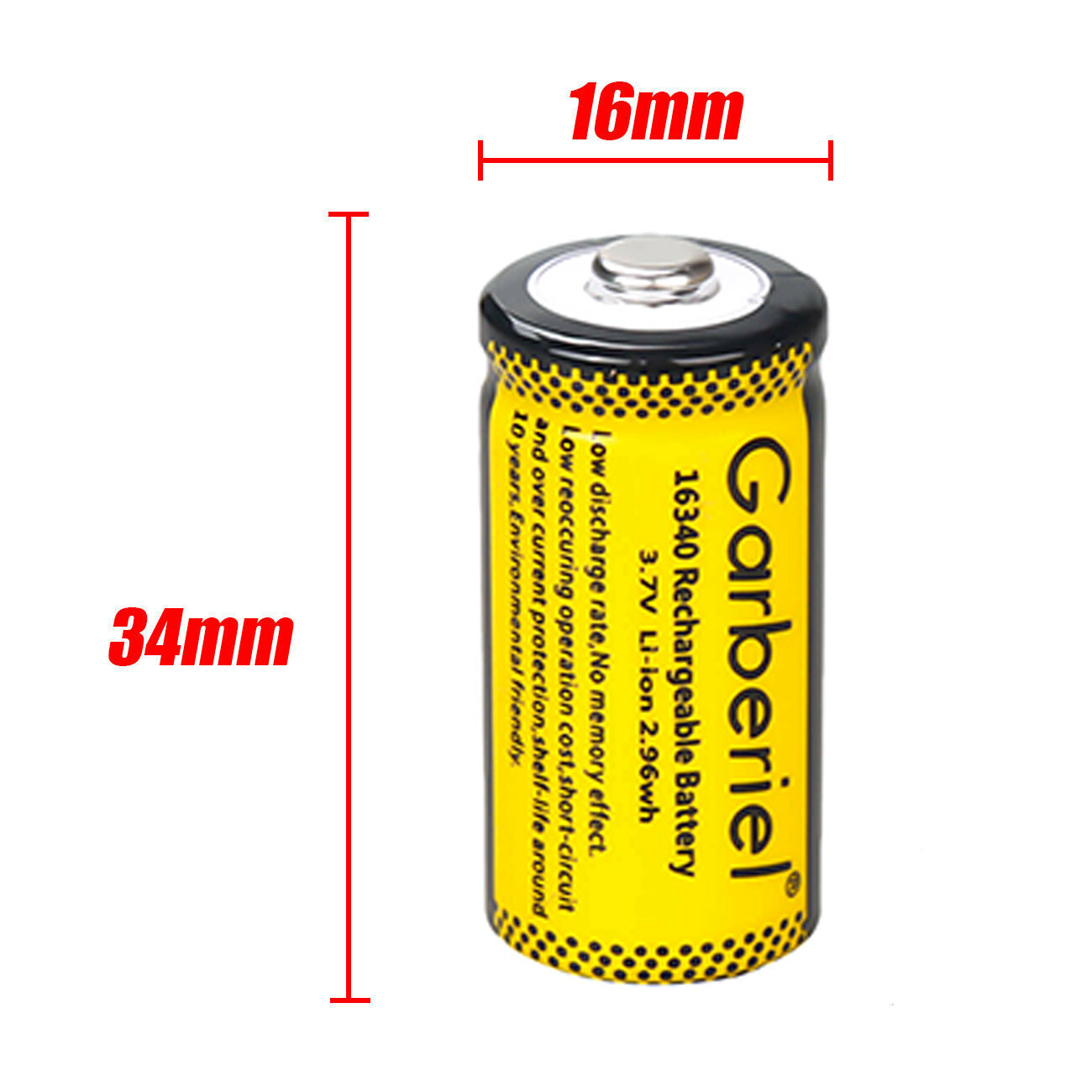 Lot 2800mAh Batteries CR123A 16340 Rechargeable Lithium Battery / Smart Charger