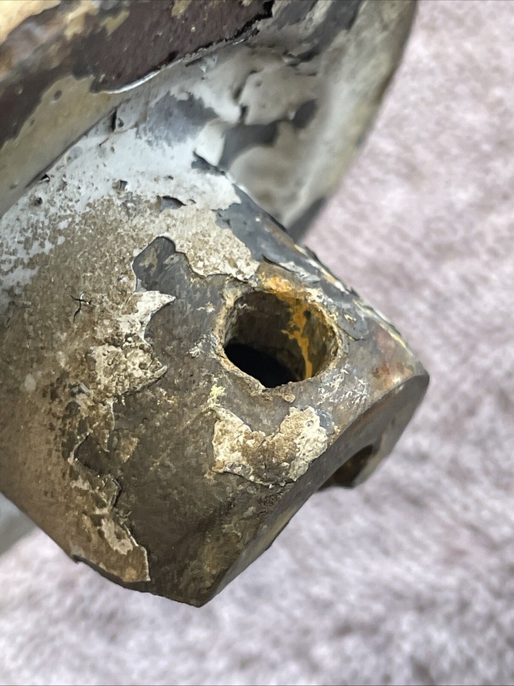 ** BROKEN ** Burke 22 Quill Feed Handle.