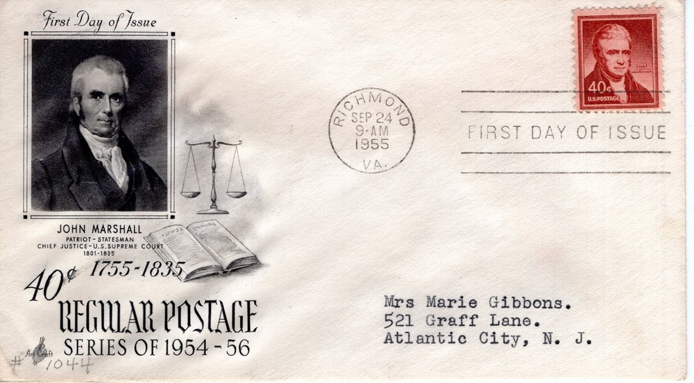 40 CENT REGULAR ISSUE  -  1955  - DC720