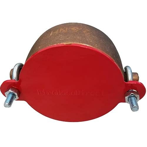 FDC Connection - Fire Department Caps - Red 2 1/2 inches,