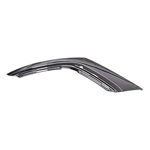 LH Front Bumper Upper Chrome Trim Molding Strip Replacement for Outlander