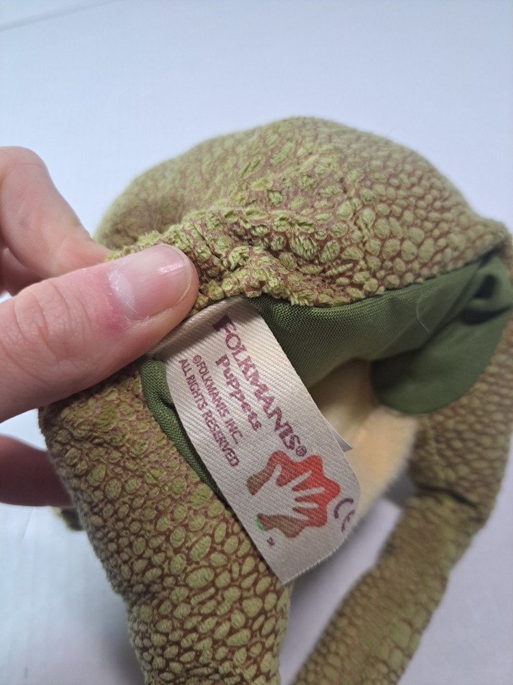 Folkmanis Frog Puppet Green Long Legs