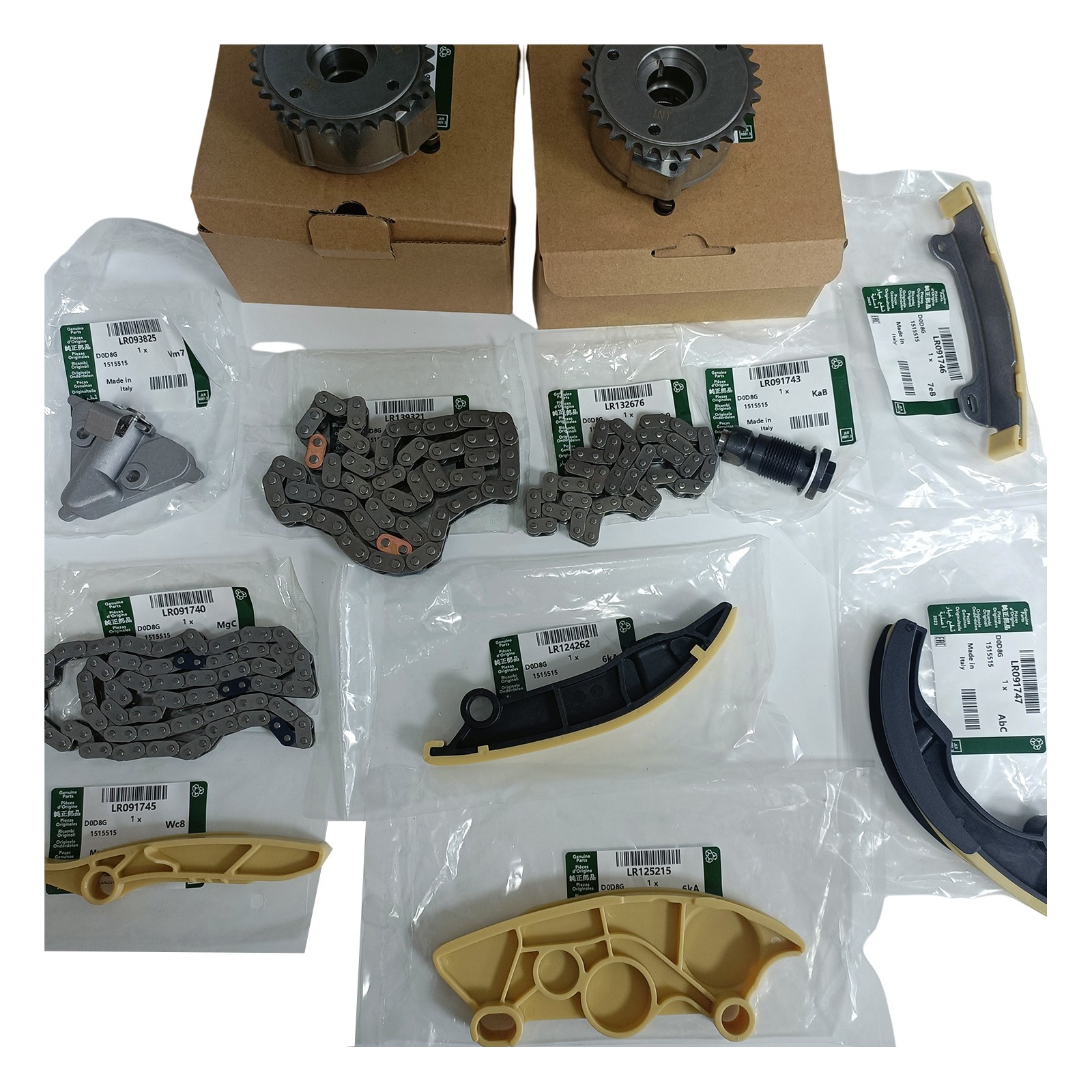 OEM Timing Chain Kit Camshaft Phaser FOR Land Rover Jaguar F-Pace XE Defender