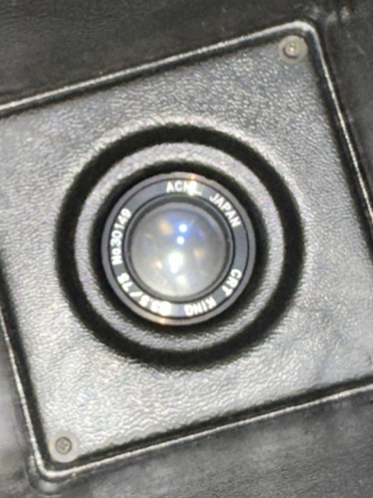Hitachi Crt King Polaroid Camera Works Branding Missing