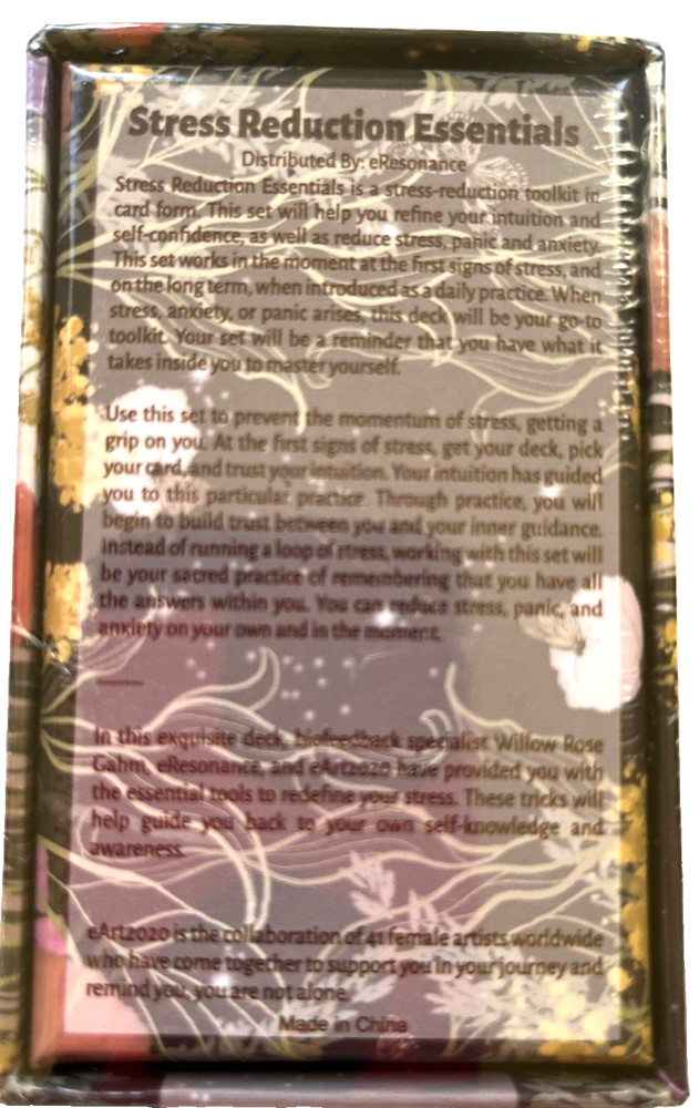 Stress Reduction Essentials Deck - Self Care Practices NEW