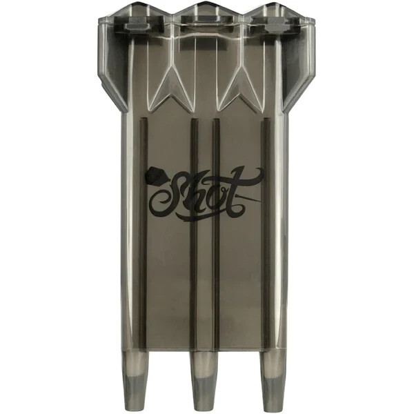 SHOT MICHAEL SMITH DART CASE.. WORLD CHAMPION DROP IN BLACK