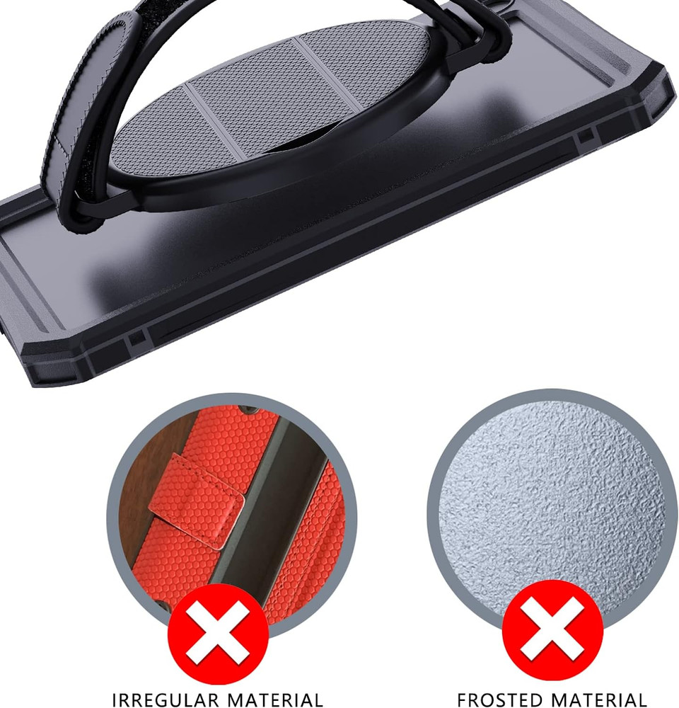 Tablet Stand with Hand Strap - Universal Tablet Hand Strap Holder & Loop Fasteni