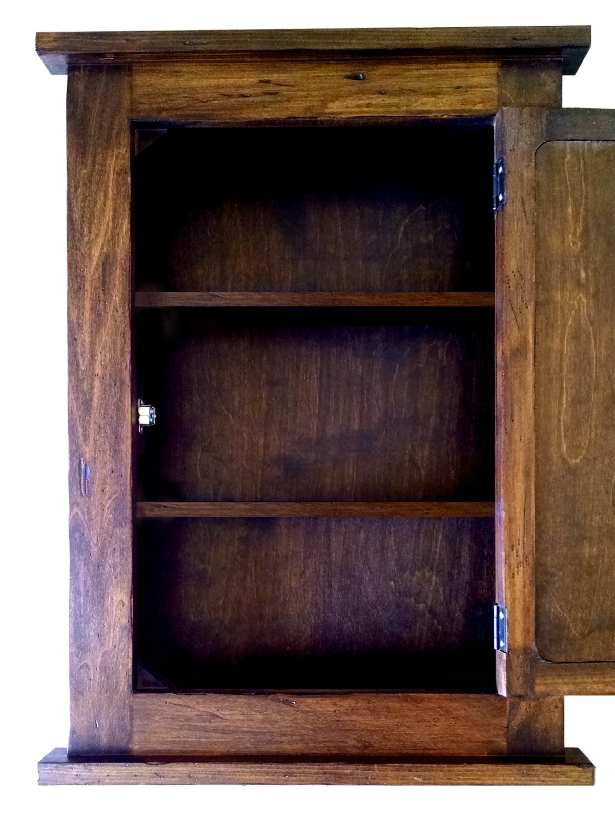 Rustic Mission Recessed Medicine Cabinet / Medium Finish / Handcrafted