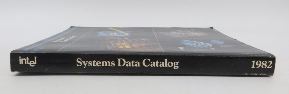 intel Systems Data Catalog 1982 vintage computer book 210299-001